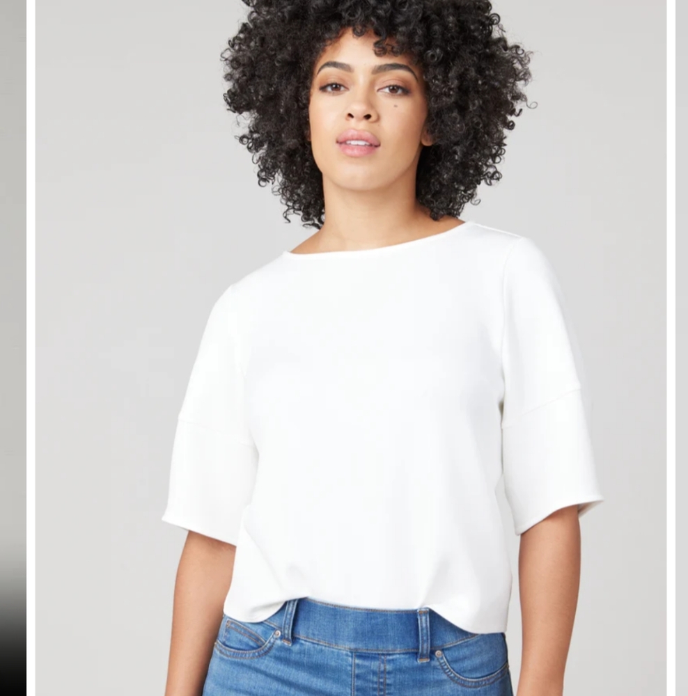 Elegant White Women's Top